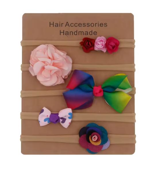 Prosperk Čelenky na focení miminek 5ks barevné S0273