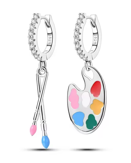 Náušnice pro malířku