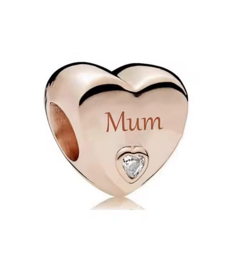 Prosperk Korálek na náramek Maminka rose gold