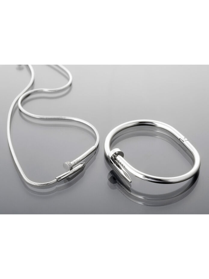 Prosperk Souprava z oceli hřebík Barva: Stříbrná