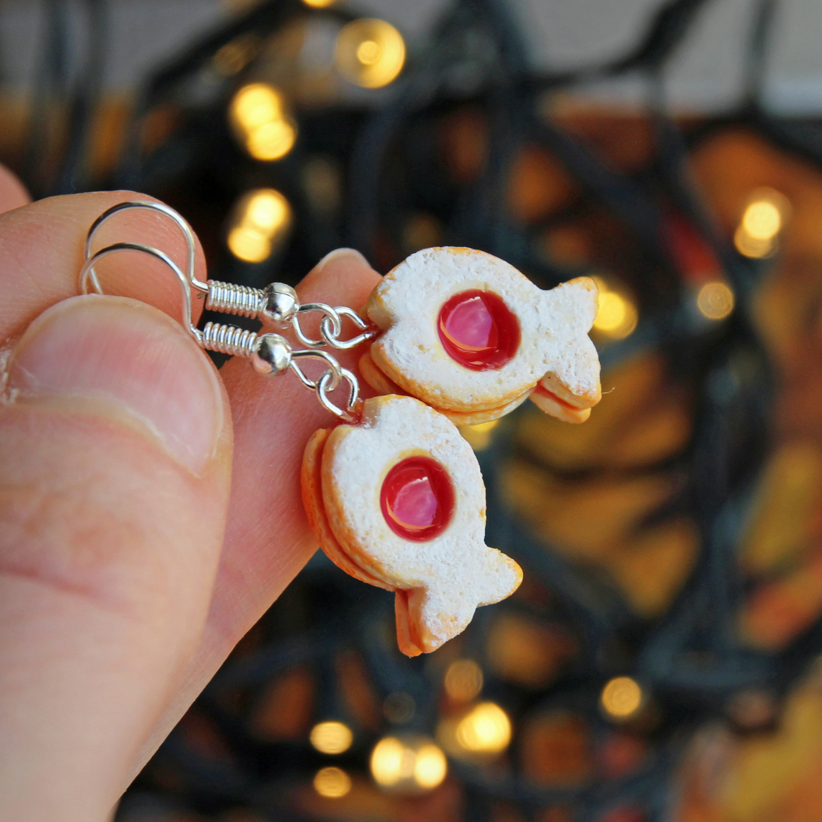 Prosperk Náušnice linecké rybičky