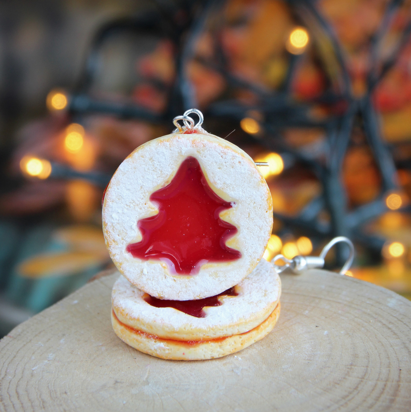 Prosperk Náušnice linecké se stromečky