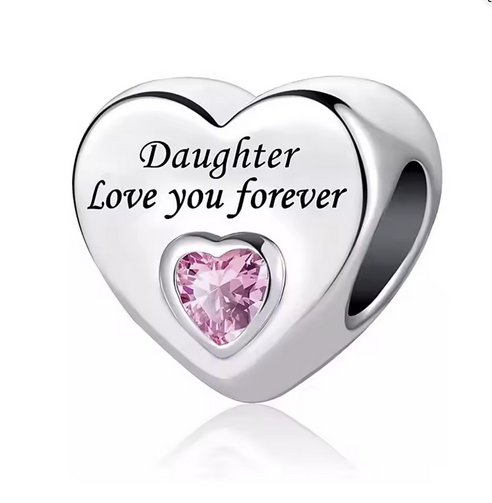 Prosperk Korálek na náramek daughter love you forever S2520
