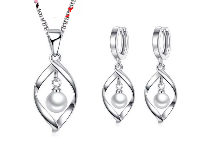 Prosperk Souprava prstýnek a náušnice tears Velikost prstenů: 7 (EU: 54-56)