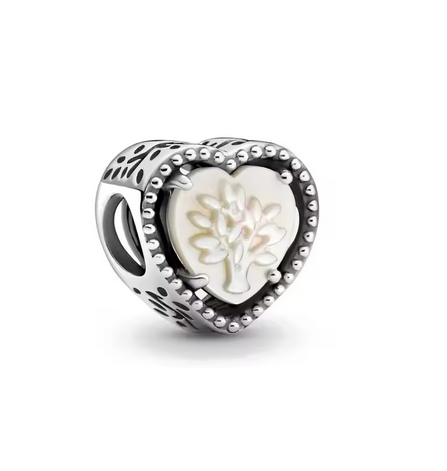 Prosperk Korálek na náramek s perletí Strom života S2520