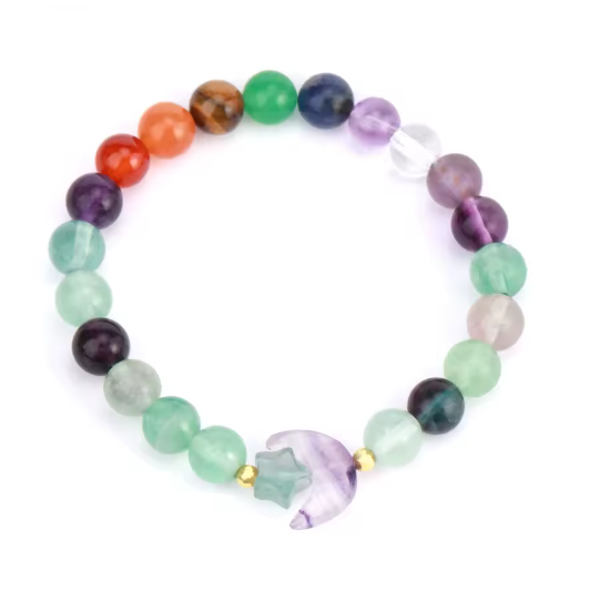 Prosperk Náramek moon Fluorit S5338