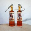 Náušnice visací oranžové Captain Morgan