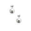 Náušnice ocelové kuličky oboustranné