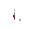 Korálek na náramek chilli paprička