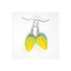 Náušnice Fimo kukuřice