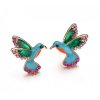 Náušnice Kolibříci
