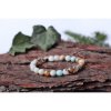 Náramek z minerálů - Kalcit korálky