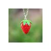 Řetízek s přívěskem Fimo - jahoda