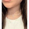Náhrdelník PEARL Preciosa korálky, handmade - Hibis