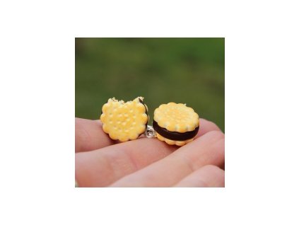 17637 sladke nausnice fimo disko susenky