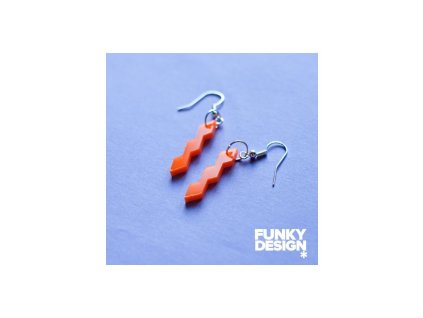 27474 nausnice z plexi skla zig zag