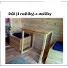 prenosny stolek 4 nozicky a stolicky