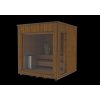 Luxury modern sauna 2.3x2.3 m front side