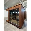 Zahradní sauna Vibe Luxury Thermowood 3,3 včetně zastřešené terasy