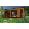2.3x5.9 m luxury modern sauna with nature