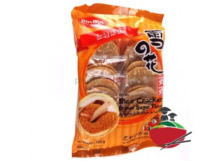 BINBIN rýžový kracker sladký 105g