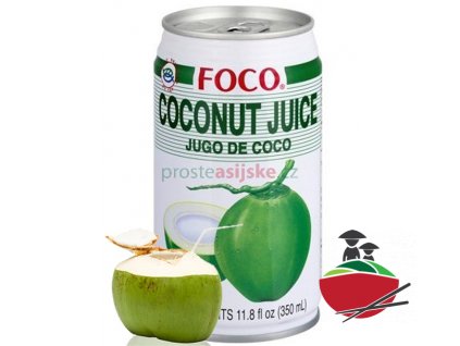 Foco kokos džus - mladý 350 ml