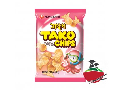 SN1018 Nongshim Tako Chips 농심 자갈치