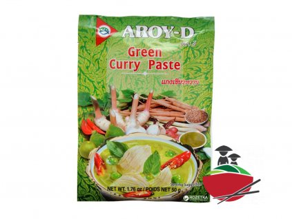 1673 aroy d zelena kari pasta 50g