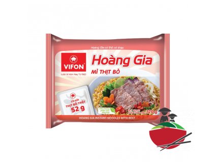 Vifon Hoang Gia instantní nudle hovězí 120g (MI THIT BO)
