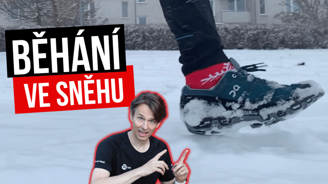 Běhání ve sněhu