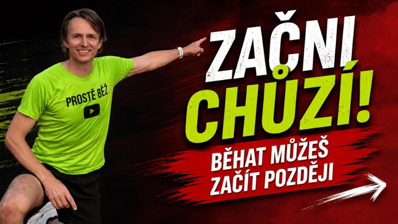 Začni chůzí. Běhat můžeš začít později.