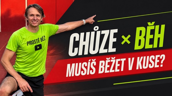Běh a chůze pro začátečníky: Musíš běžet v kuse?