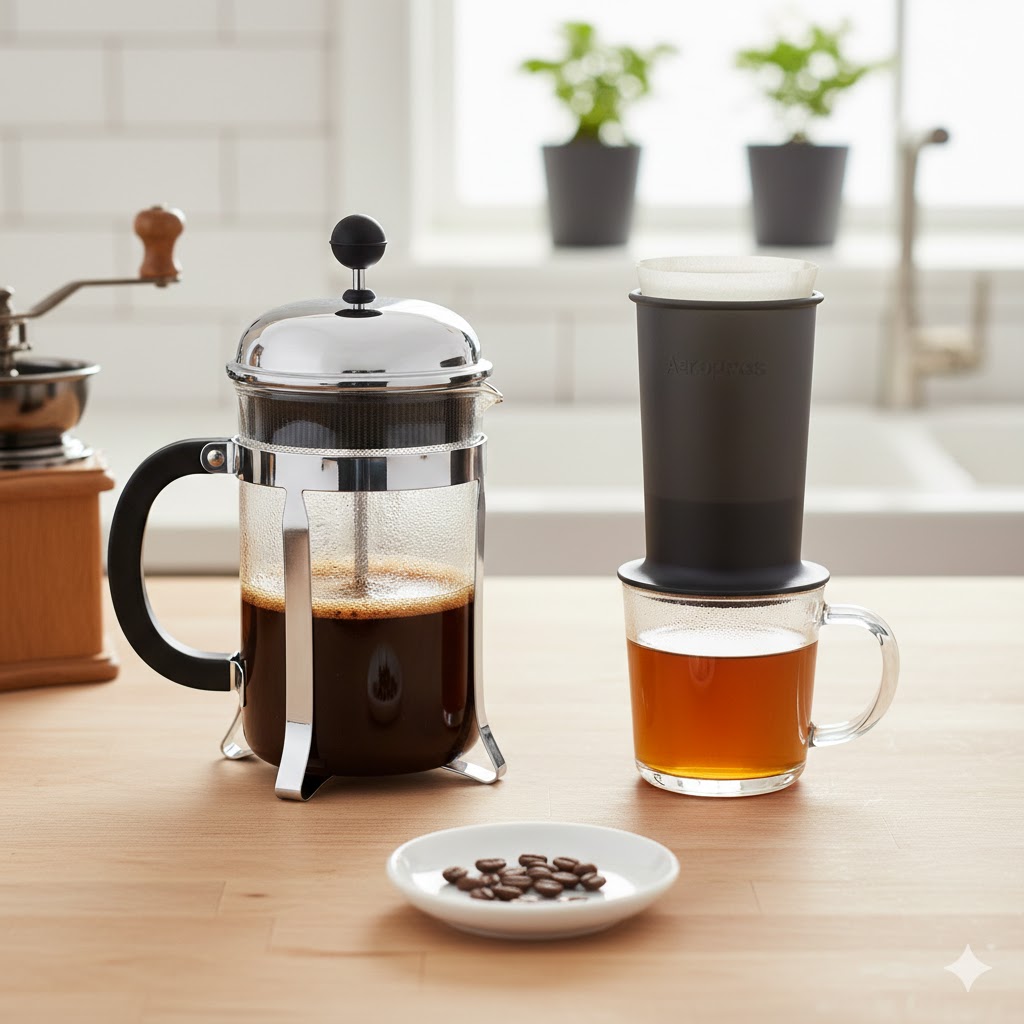 Aeropress vs. Frenchpress