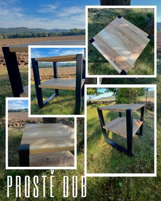 Noční stolek. www.prostedub.cz #furniture #prostedub #woodworking #interiordesign #home