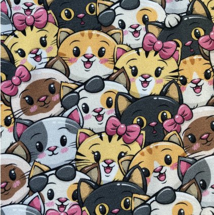 Kočky s mašlí - dětské tričko