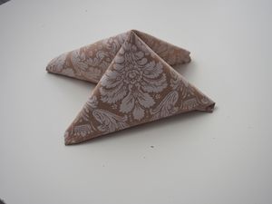 Technika skládání ubrousků č. 11 – Střecha