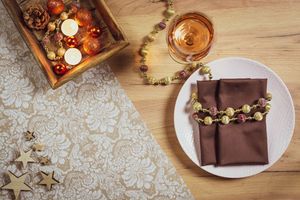 Etiketa vánočního stolování