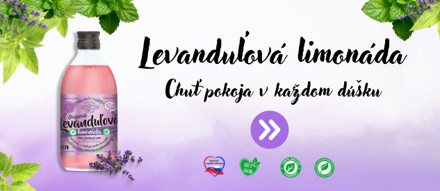Levanduľová limonáda