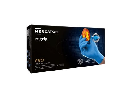 Nitrilové rukavice pracovné GRIP MODRÉ veľkosť M, L, XL