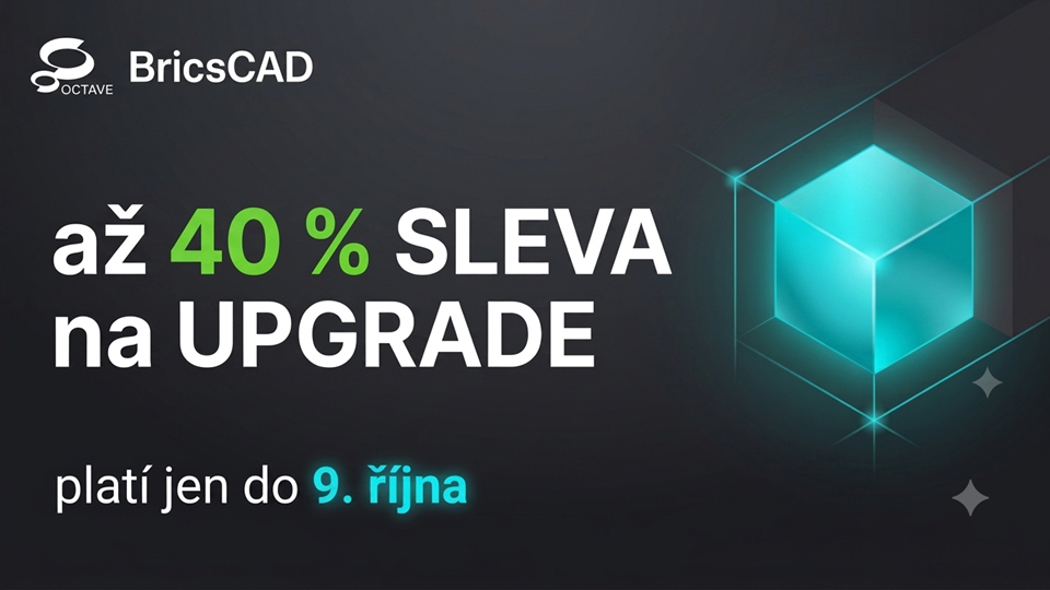 Používáte BricsCAD V23 nebo V24? Nyní můžete výhodně přejít na BricsCAD V26