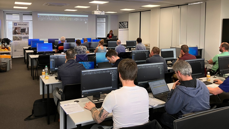 Proběhlo školení BricsCAD pro začátečníky - 2D