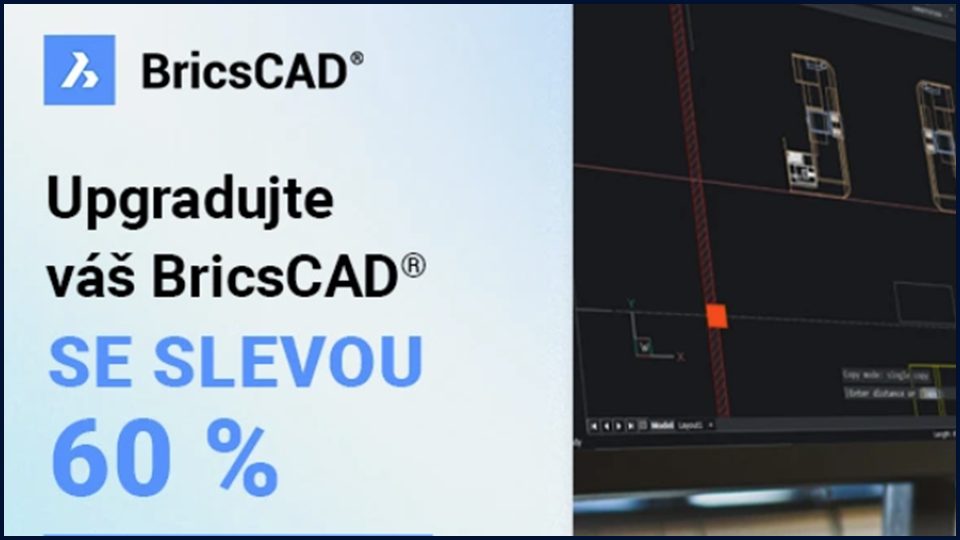 Upgradujte na BricsCAD V25 a ušetřete až 60 procent