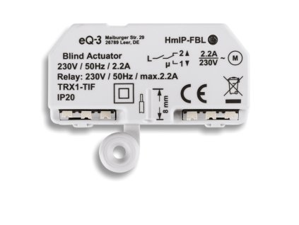 homematic ip zaluziovy akcni clen skryta montaz hmip fbl ie386207