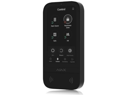 ajax keypad touchscreen black