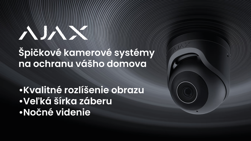 Kamerové systémy Ajax