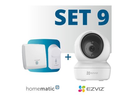 hmip set9 sada homematic ip kontrola pristupu s kamerou ezviz i13043