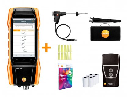 testo 300 Set 1 with printer EN master