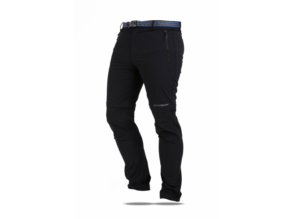 Kalhoty Trimm TIMERO 2in1 (Barva grafit black, Velikost S)