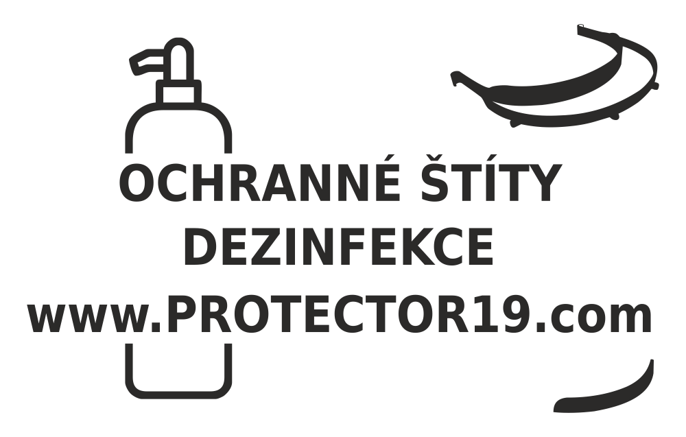 Ochranné štíty a dezinfekce PROTECTOR19