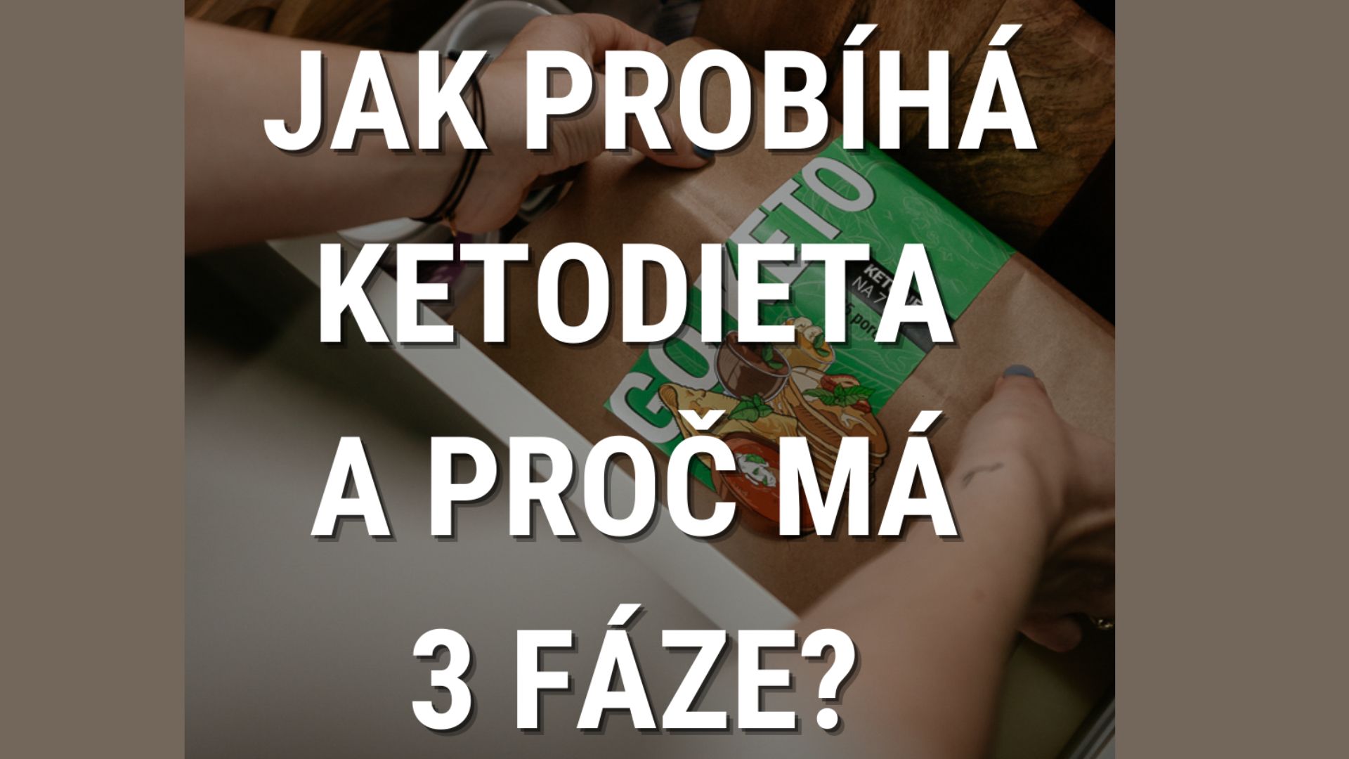 Jak ketodieta probíhá a proč má 3 fáze?